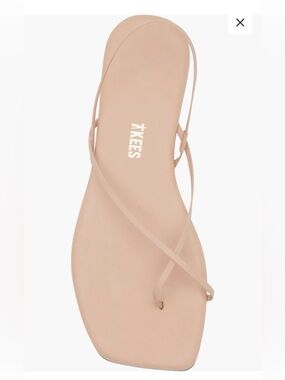 TKEES Blush Minimalist Toe-Loop Sandal